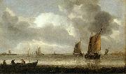 Abraham van Beijeren The Silver Seascape oil on canvas